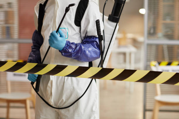 Professional Blood Cleanup technician working in Cecil, AR